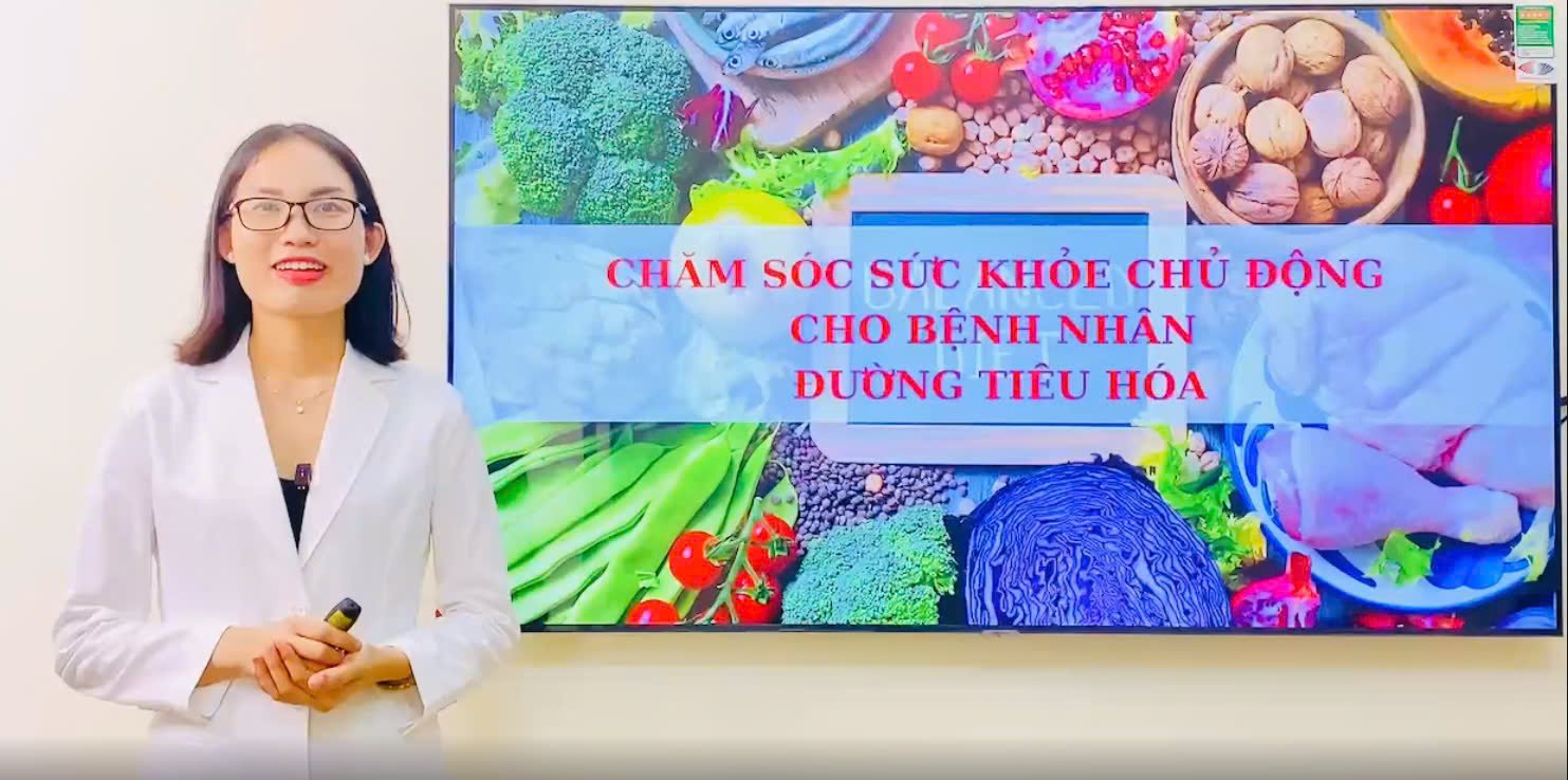 CHĂM SÓC SỨC KHỎE CHỦ ĐỘNG BỆNH LÝ ĐƯỜNG TIÊU HÓA